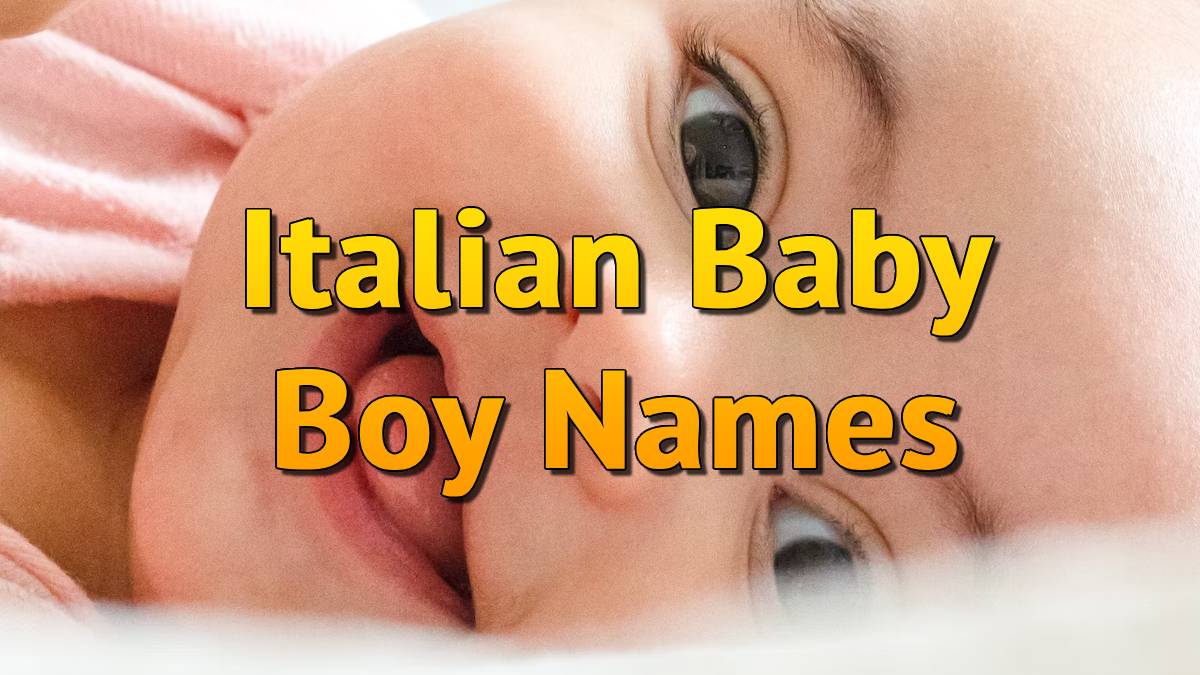italian baby boy names 2024