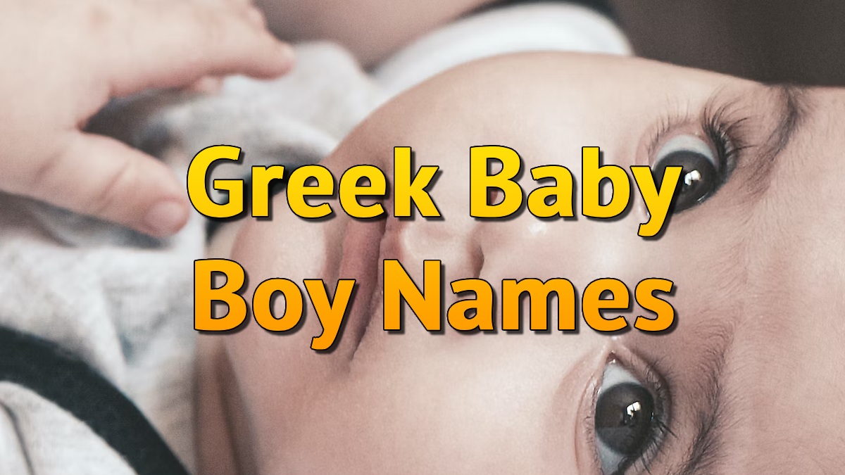 Greek Baby Boy Names